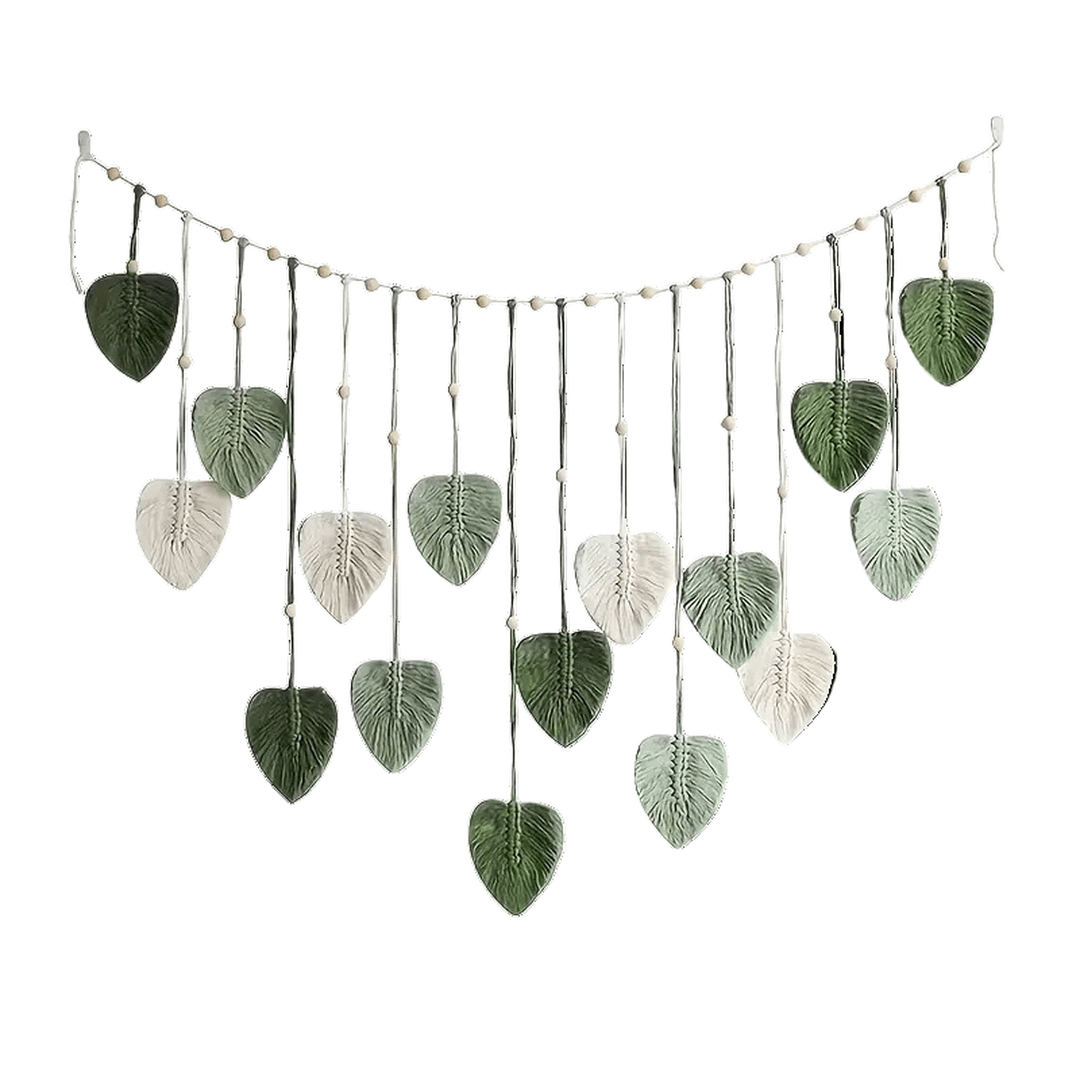 Hanging Wall Art with Leaves