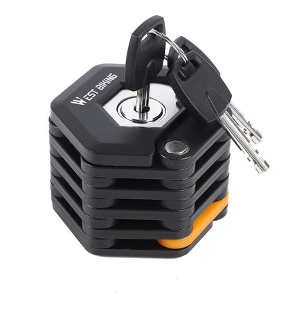 Hardened Alloy Bicycle Lock with Advanced Security Features – Durable U Lock Bike for Maximum Theft Protection 0
