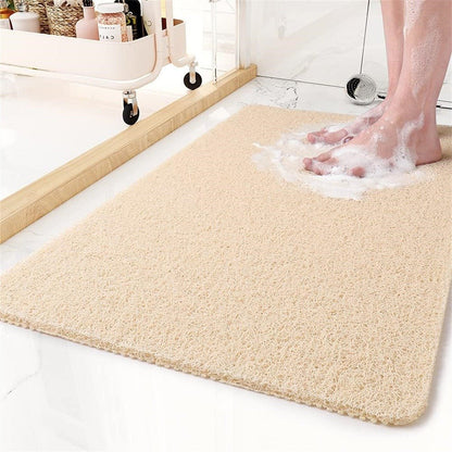 Hollow anti-slip bathroom mat featuring a quick-drying open-grid design, ideal for showers and wet areas, ensuring safety and comfort. 6