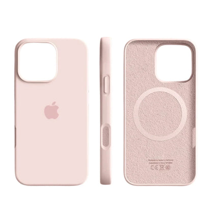 iPhone 14 Pro case featuring magnetic integration and reinforced protection, designed with soft silicone for a sleek and durable fit. 2