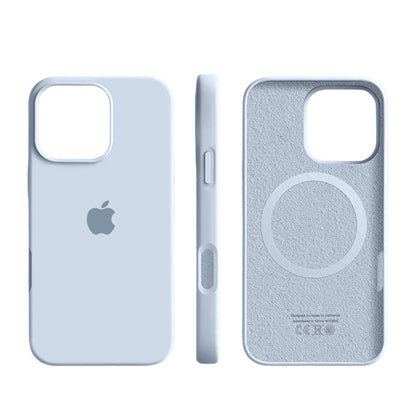iPhone 14 Pro case featuring magnetic integration and reinforced protection, designed with soft silicone for a sleek and durable fit. 4