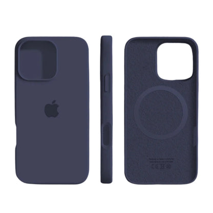iPhone 14 Pro case featuring magnetic integration and reinforced protection, designed with soft silicone for a sleek and durable fit. 6