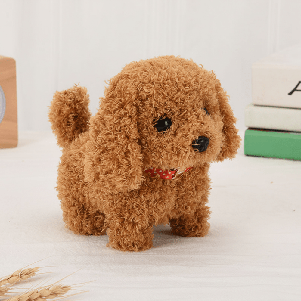 Interactive Plush Puppy Toy with Realistic Sound and Movement – Soft Cozy Companion for Kids 2