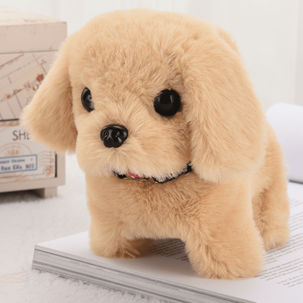Interactive Plush Puppy Toy with Realistic Sound and Movement – Soft Cozy Companion for Kids 5