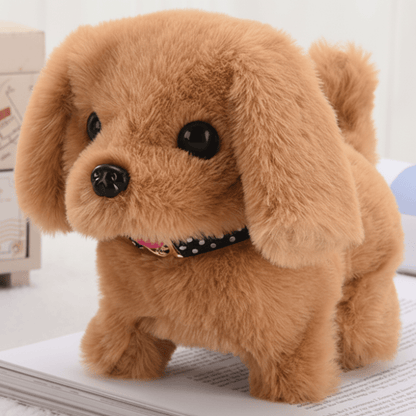 Interactive Plush Puppy Toy with Realistic Sound and Movement – Soft Cozy Companion for Kids 4