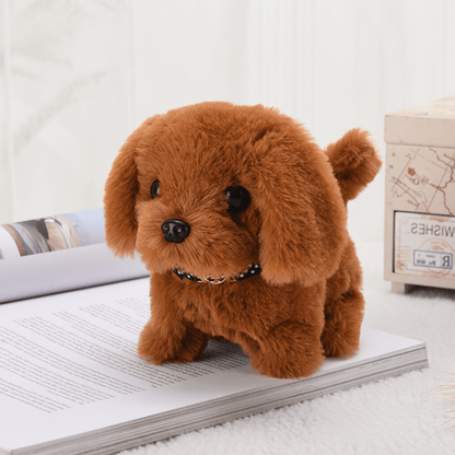 Interactive Plush Puppy Toy with Realistic Sound and Movement – Soft Cozy Companion for Kids 3