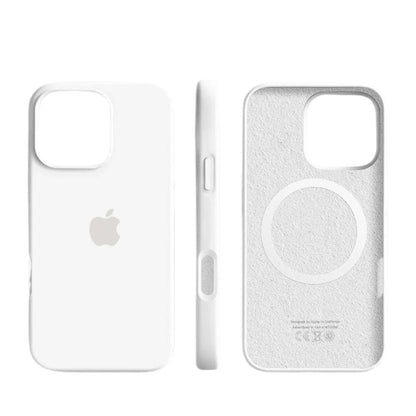 iPhone 14 Pro case featuring magnetic integration and reinforced protection, designed with soft silicone for a sleek and durable fit. 8