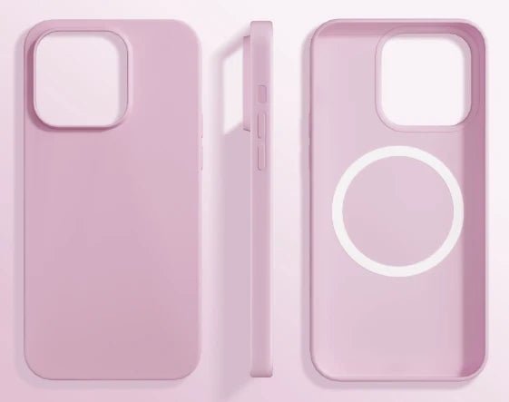 iPhone 14 Pro case featuring magnetic integration and reinforced protection, designed with soft silicone for a sleek and durable fit. 5