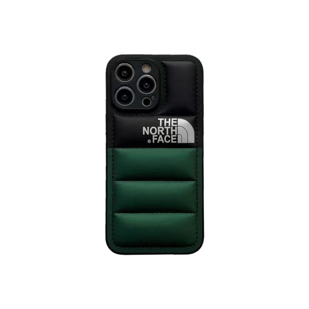 iPhone case featuring shockproof protection and a non-slip grip, designed with a soft touch puffer texture, compatible with iPhone 14,  2