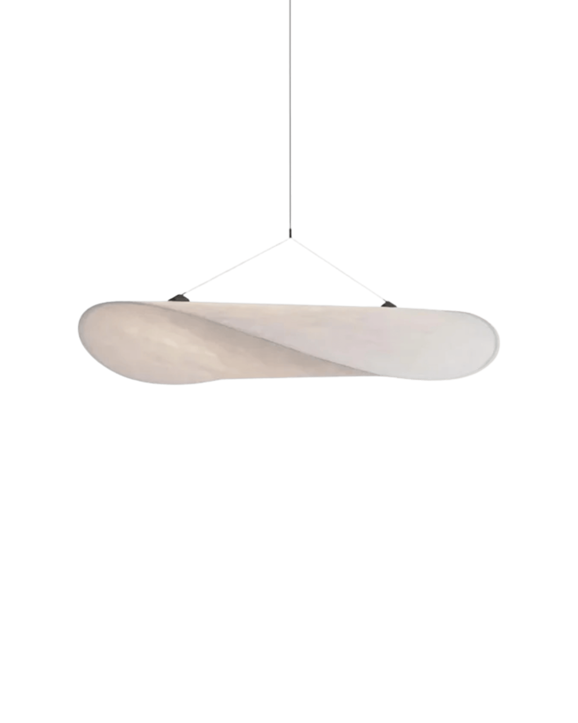 Japandi pendant lamp featuring an eclipse effect, designed with dimmable artificial silk, perfect for modern kitchen lighting. 0
