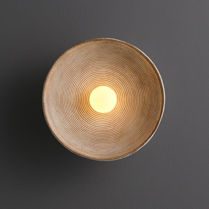 Japanese wooden wall lamp featuring a minimalist design in a natural wood finish, compatible with LED bulbs, perfect for enhancing modern home decor. 0