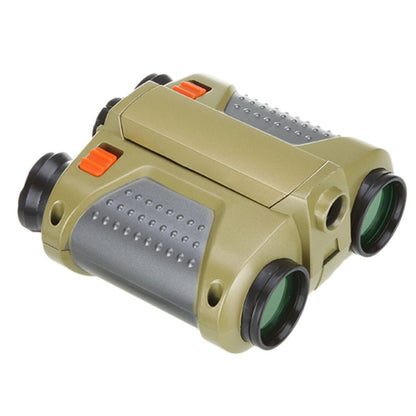 Kids night vision binoculars with adjustable eyepieces, perfect for outdoor adventures and exploration during day and night, designed for lightweight portability and fun. 4