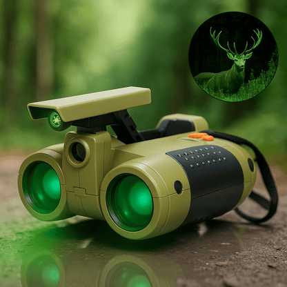 Kids Night Vision Binoculars with Adjustable Grip for Outdoor Exploration – Day and Night Viewing 0