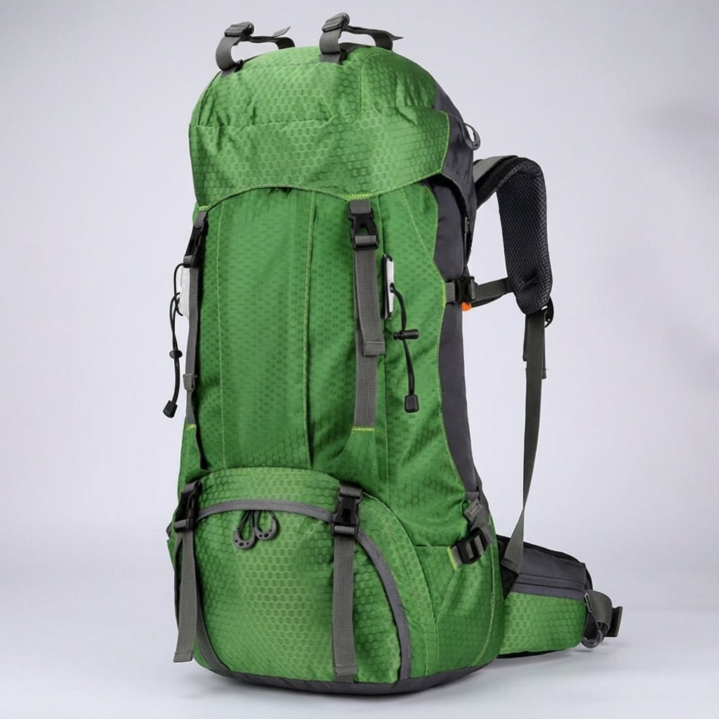 Large Travel Backpack with Water-Repellent Exterior and Secure Storage – 60L Capacity 11