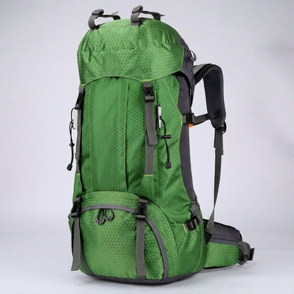 Large Travel Backpack with Water-Repellent Exterior and Secure Storage – 60L Capacity 11