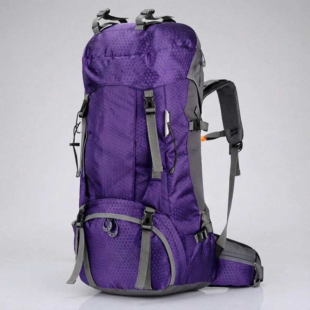 Large Travel Backpack with Water-Repellent Exterior and Secure Storage – 60L Capacity 5