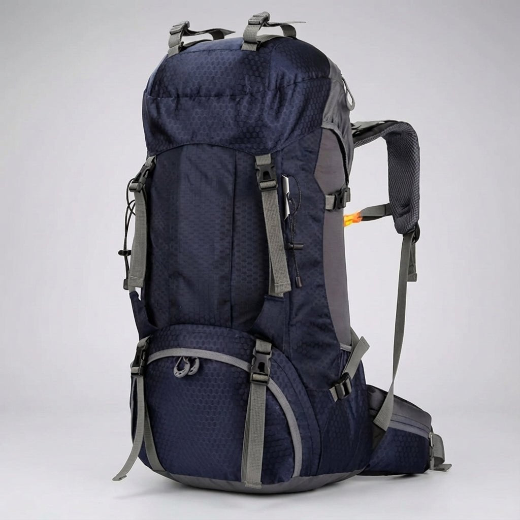 Large Travel Backpack with Water-Repellent Exterior and Secure Storage – 60L Capacity 0