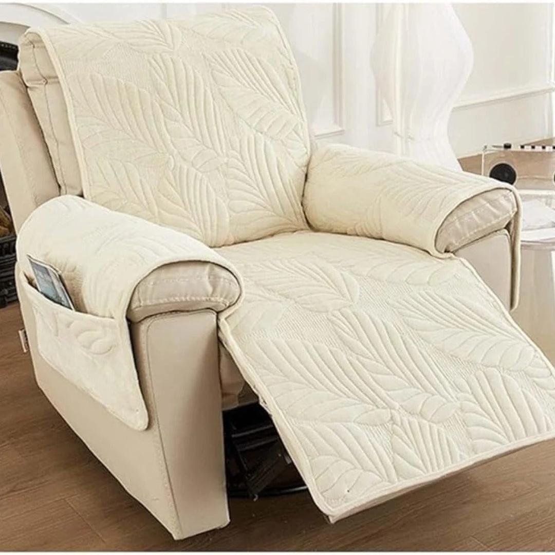 Leaf Pattern Recliner Cover