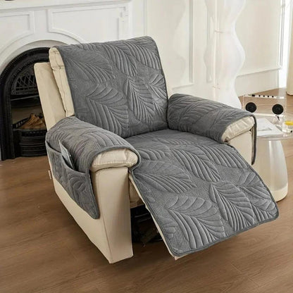 Leaf Pattern Recliner Cover