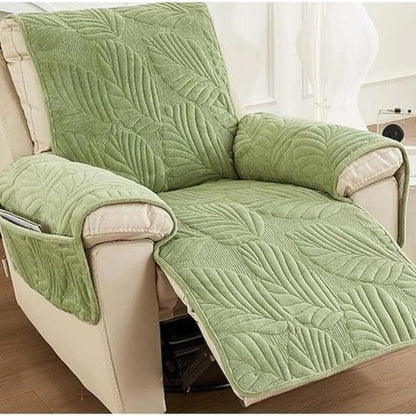 Leaf Pattern Recliner Cover