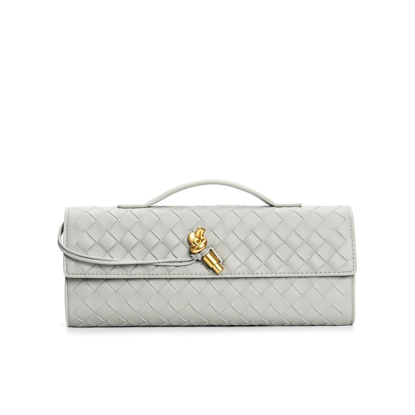 Leather handbag featuring a stylish buckle, crafted from compact natural leather, perfect for everyday use. 0