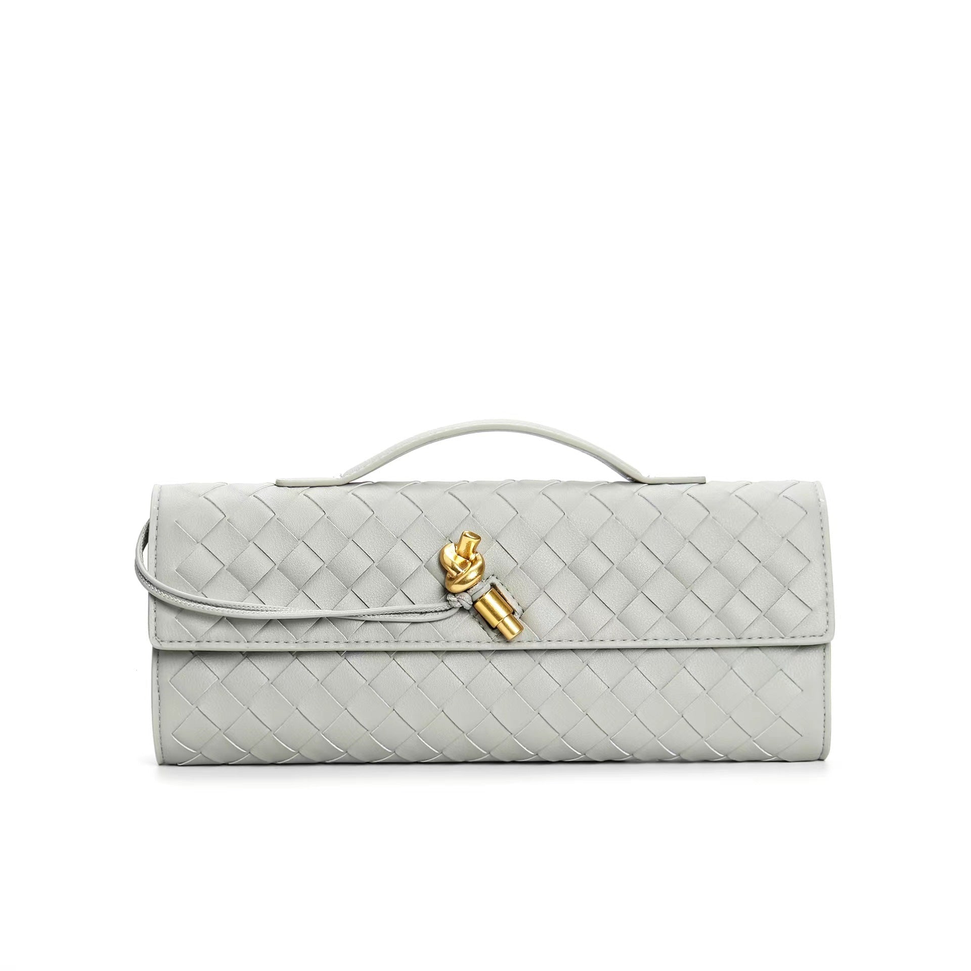 Leather handbag featuring a stylish buckle, crafted from compact natural leather, perfect for everyday use. 0