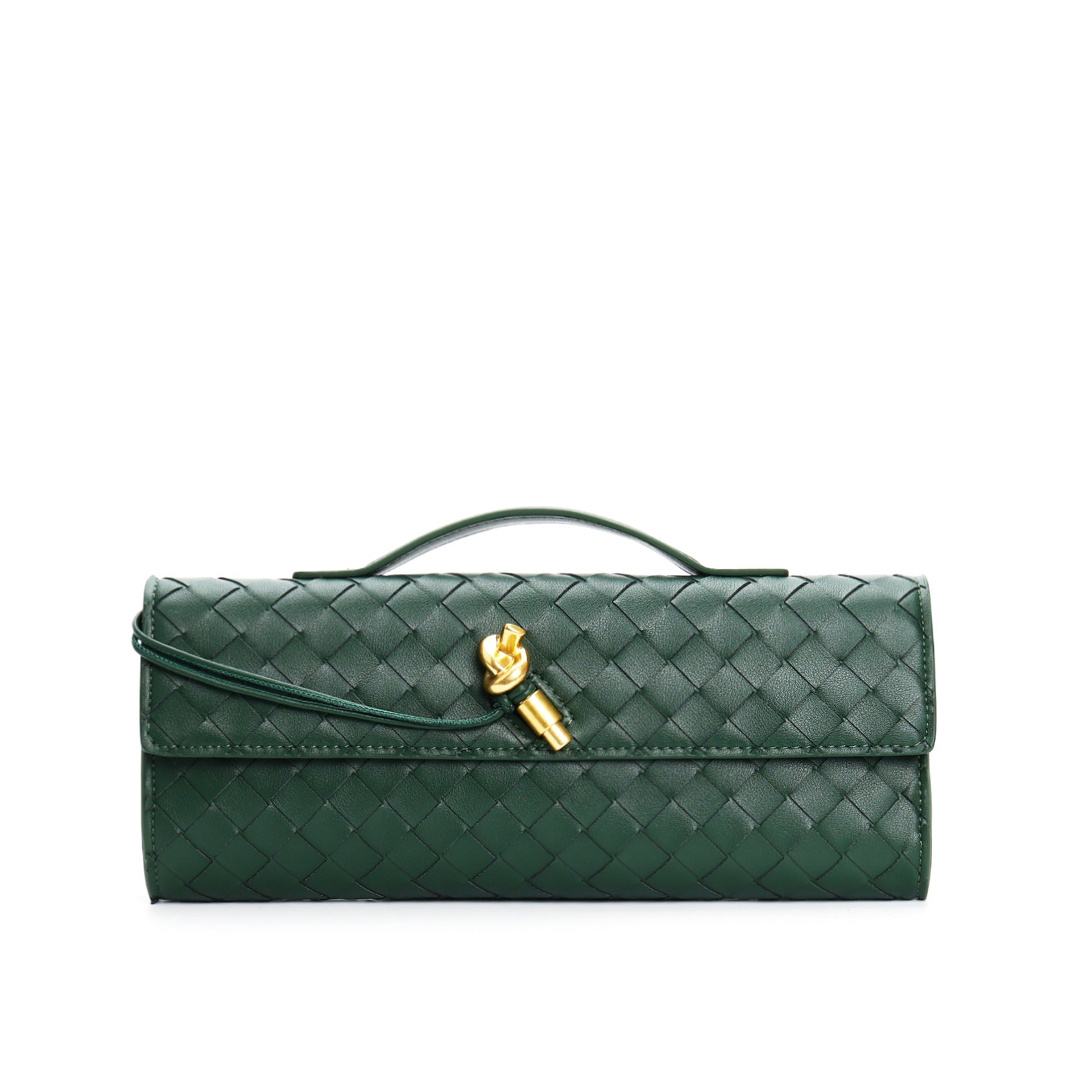 Leather handbag featuring a stylish buckle, crafted from compact natural leather, perfect for everyday use. 12