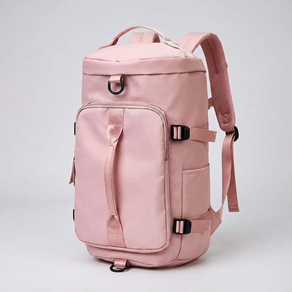 Lightweight travel backpack with waterproof design, ergonomic comfort features, and made from durable Oxford fabric, ideal carry-on for men. 9