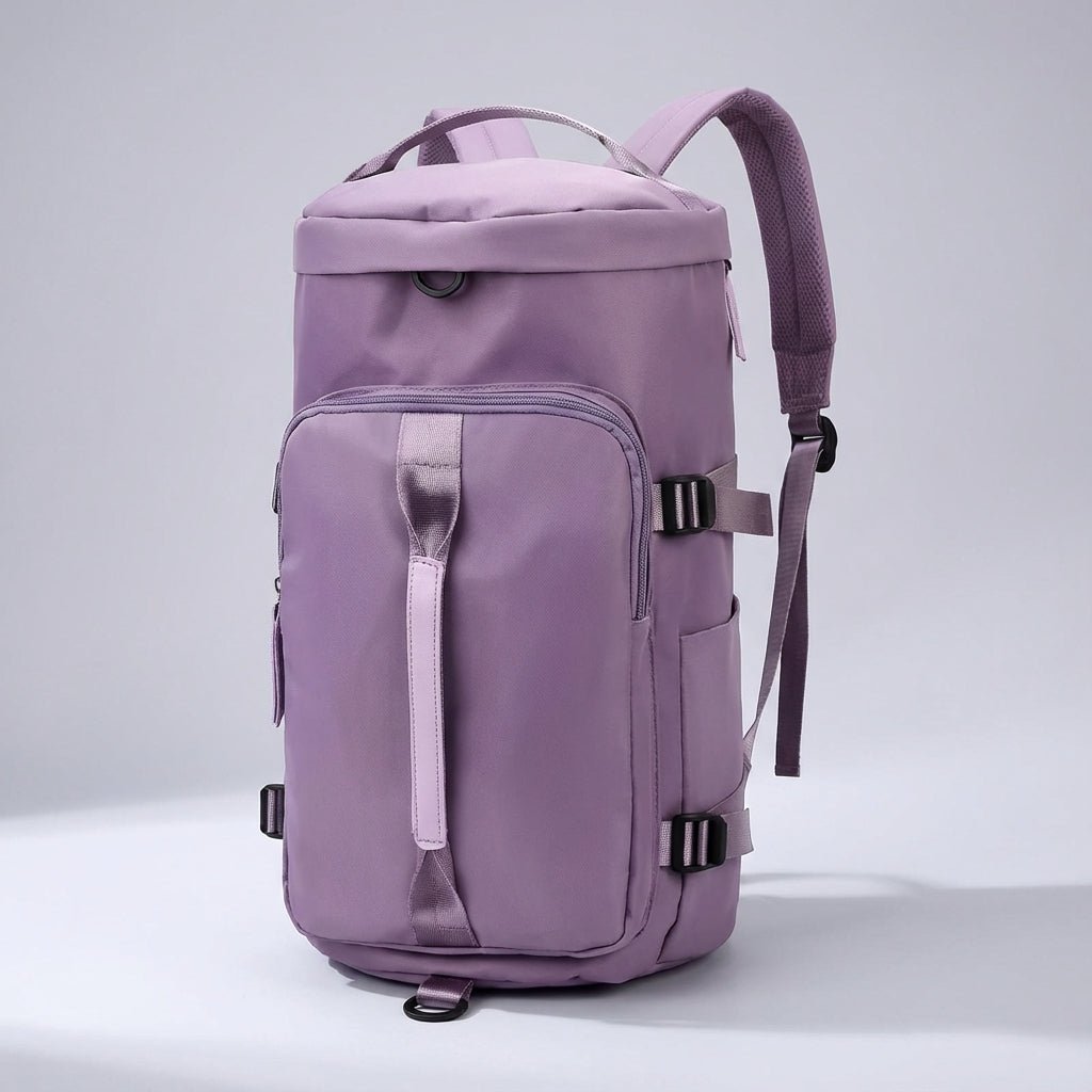 Lightweight travel backpack with waterproof design, ergonomic comfort features, and made from durable Oxford fabric, ideal carry-on for men. 5