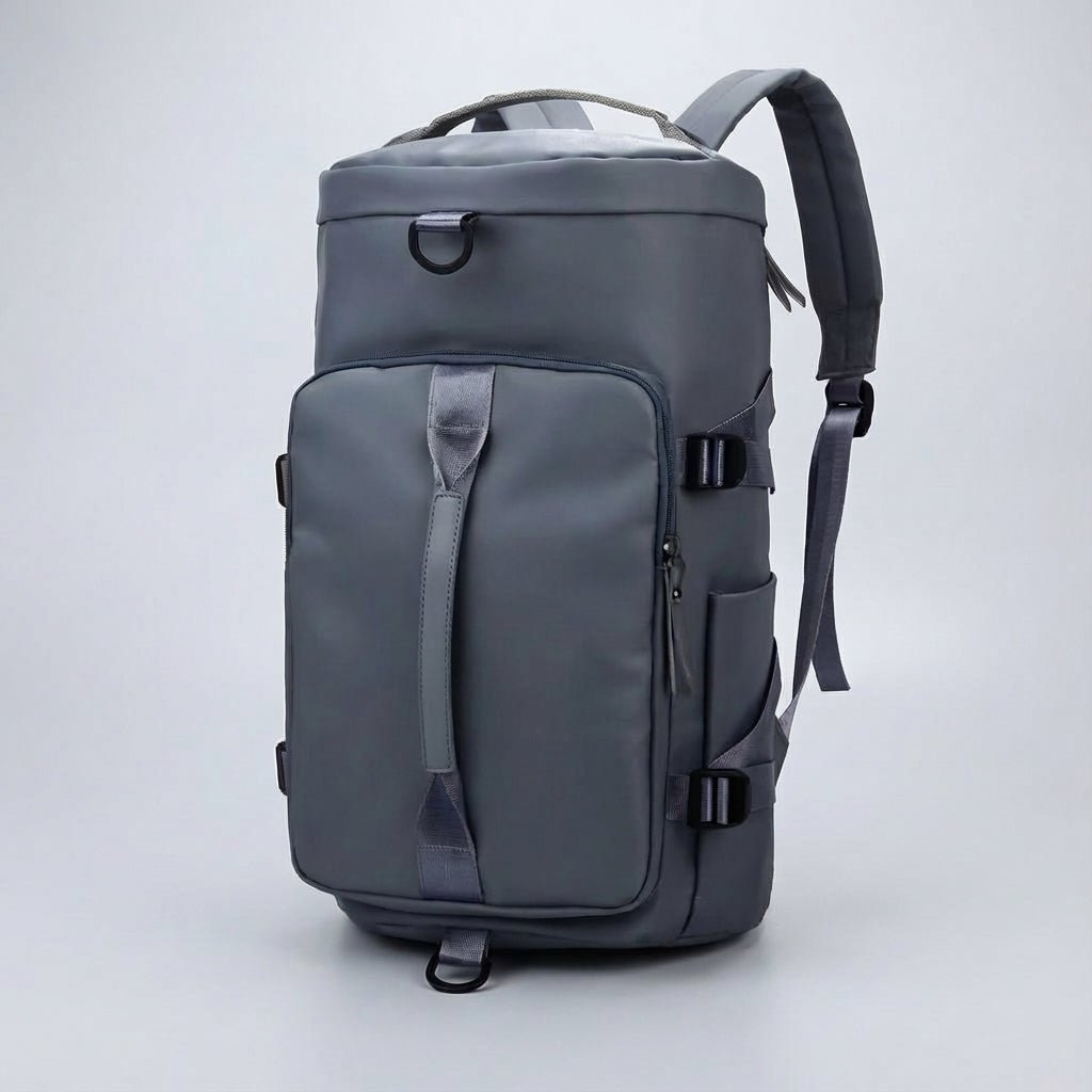 Lightweight travel backpack with waterproof design, ergonomic comfort features, and made from durable Oxford fabric, ideal carry-on for men. 6
