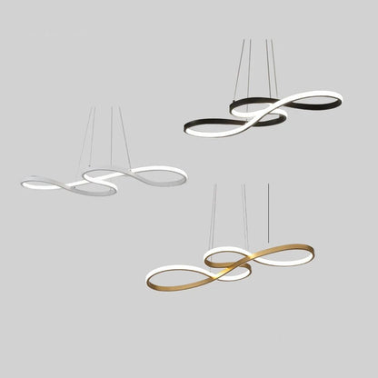 Modern black metal linear pendant light with adjustable cable, perfect for illuminating kitchens or living rooms. 5