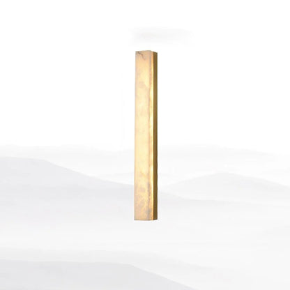 Modern linear wall light featuring integrated LED technology and an elegant alabaster design, suitable for versatile mounting and equipped with dimmable options for customizable ambiance. 11