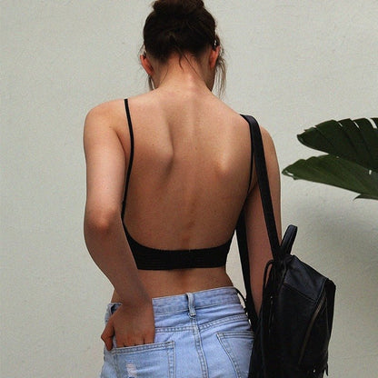 Low Back Wireless Lace Bra with Adjustable Straps in Black, Beige, and White - Comfortable and Supportive Design for Everyday Wear. 5