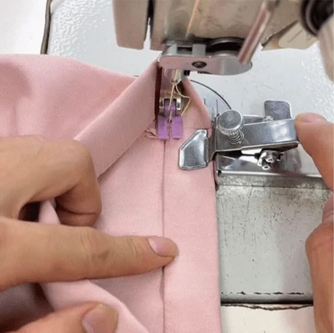 Magnetic Seam Guide for Precise Sewing, made of high-quality stainless steel, featuring universal compatibility for all sewing machines. 5
