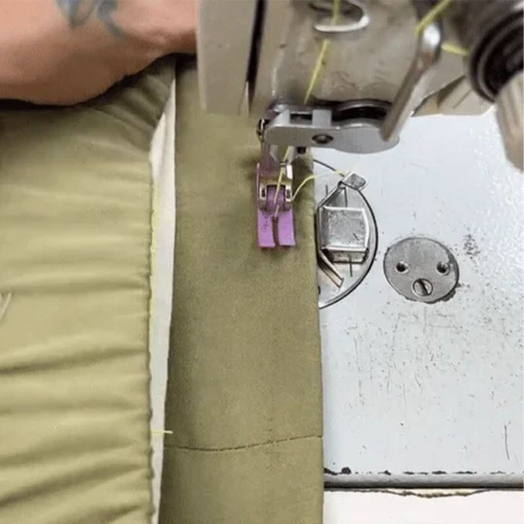 Magnetic Seam Guide for Precise Sewing, made of high-quality stainless steel, featuring universal compatibility for all sewing machines. 4