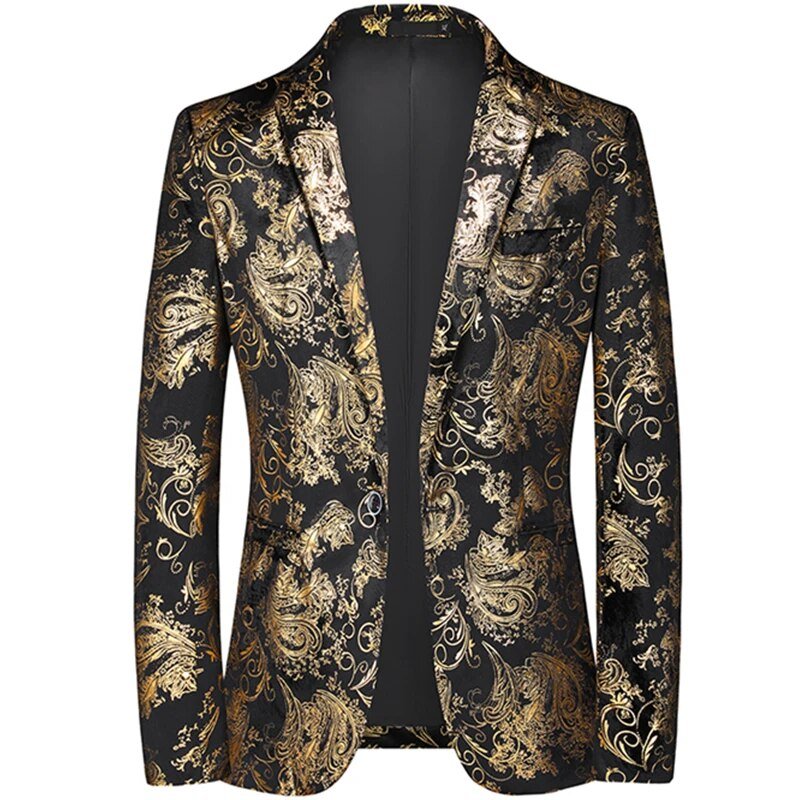 Men's grey blazer jacket featuring a modern fit and refined details, perfect for business or casual occasions. 1