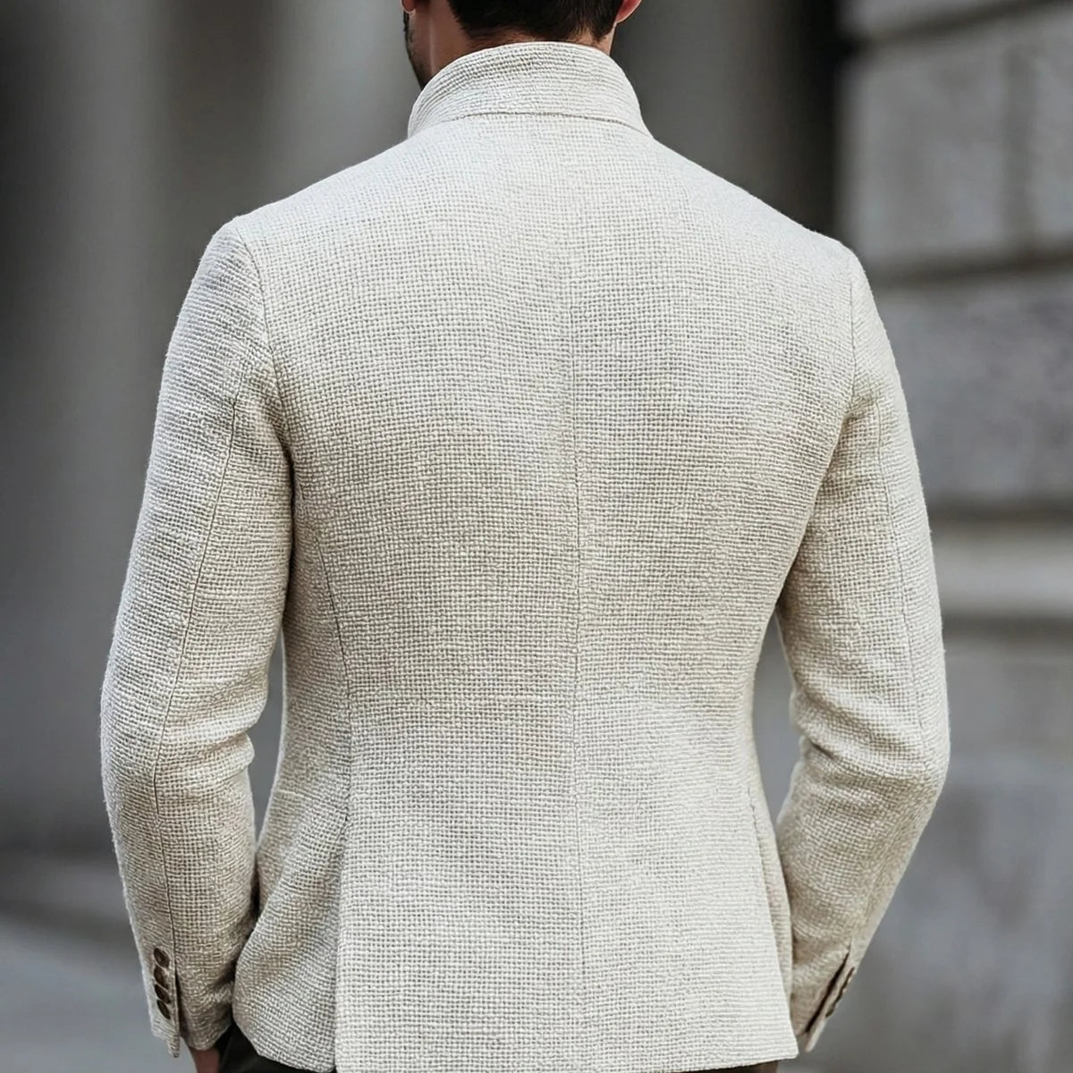 Men's tailored fit cardigan featuring a button placket, made from soft fabric for comfort, available in sizes S to 3XL, perfect for versatile 3