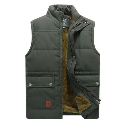 Men's gilet bodywarmer featuring lightweight insulation, perfect for versatile layering in both casual and smart outfits, showcasing a modern design and comfortable fit. 3