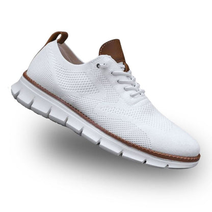 Men's orthopedic walking shoes designed for comfort and support, featuring arch support and a stylish casual design, perfect for daily wear and long walks. 0