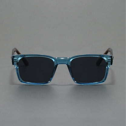 Men's square frame sunglasses featuring anti-reflective gradient lenses and UV400 protection, ideal for stylish sun protection. 8