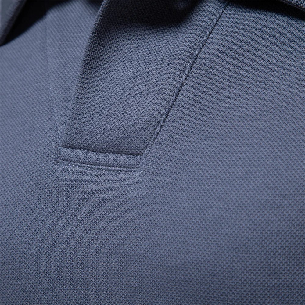Men's sweater made from soft knit fabric, featuring a modern classic design in an elegant neutral color, ideal for versatile styling in any wardrobe. 2