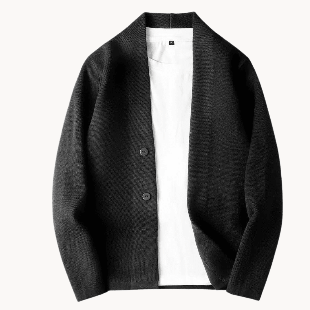 Men's tailored blazer in slim fit, crafted from high-quality fabric, showcasing versatile elegance for formal and casual occasions. 2