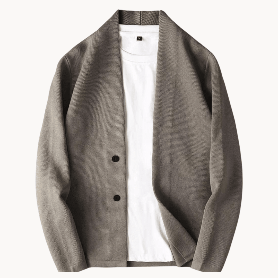 Men's tailored blazer in slim fit, crafted from high-quality fabric, showcasing versatile elegance for formal and casual occasions. 0