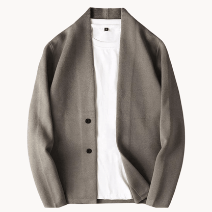 Men's tailored blazer in slim fit, crafted from high-quality fabric, showcasing versatile elegance for formal and casual occasions. 0