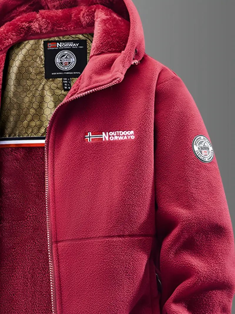 Men's winter jacket featuring a wind-resistant shell and thermal fleece lining, designed for optimal insulation and comfort in cold weather. 6