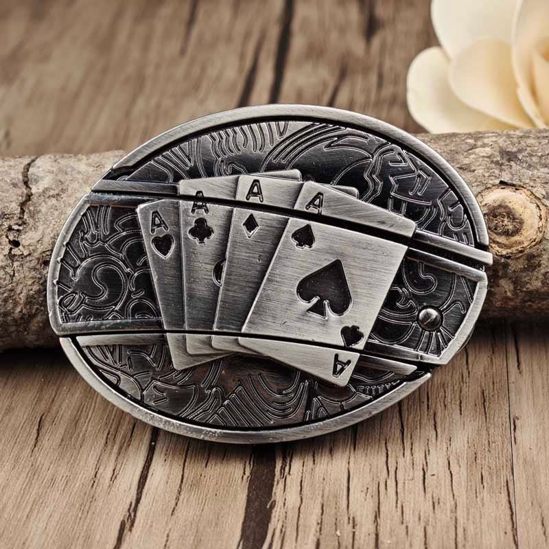 Metal Oval Belt Buckle with Hidden EDC Tool – Durable Zinc Alloy for 1.5 Inch Belts 21