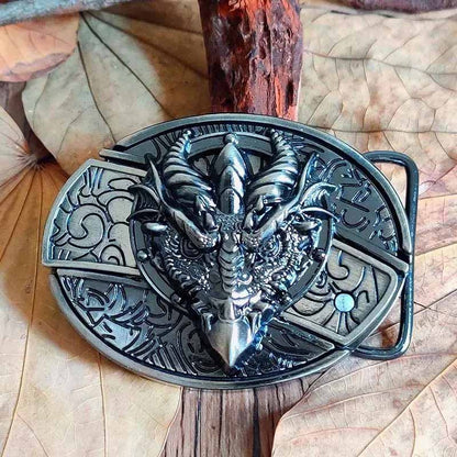Metal Oval Belt Buckle with Hidden EDC Tool – Durable Zinc Alloy for 1.5 Inch Belts 20