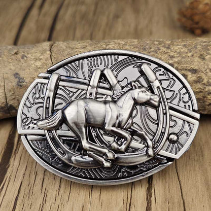 Metal Oval Belt Buckle with Hidden EDC Tool – Durable Zinc Alloy for 1.5 Inch Belts 25