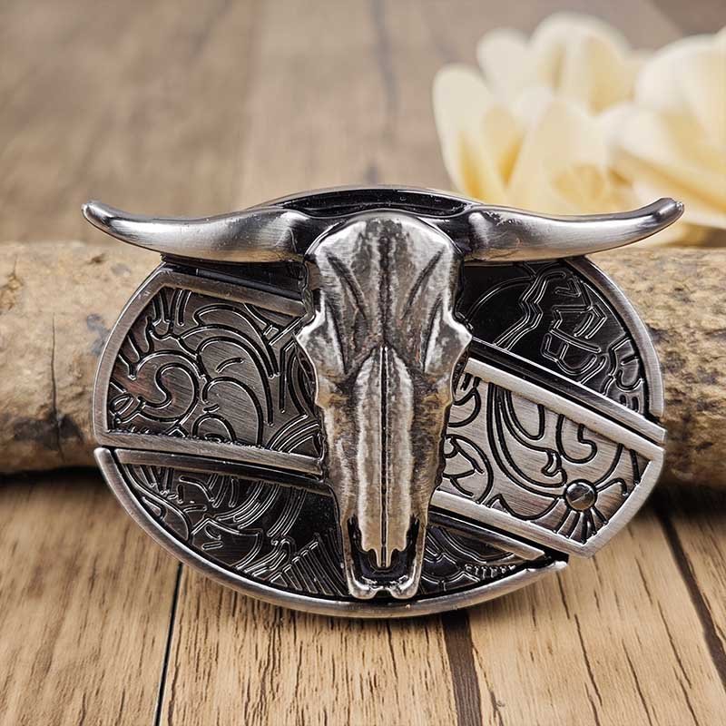 Metal Oval Belt Buckle with Hidden EDC Tool – Durable Zinc Alloy for 1.5 Inch Belts 7