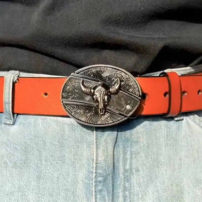 Metal Oval Belt Buckle with Hidden EDC Tool – Durable Zinc Alloy for 1.5 Inch Belts 4